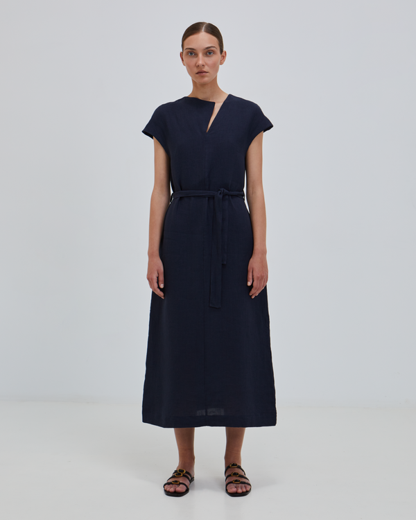 Vera Dress Dark Blue